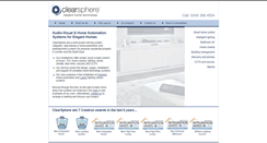 Desktop Screenshot of clearsphere.co.uk